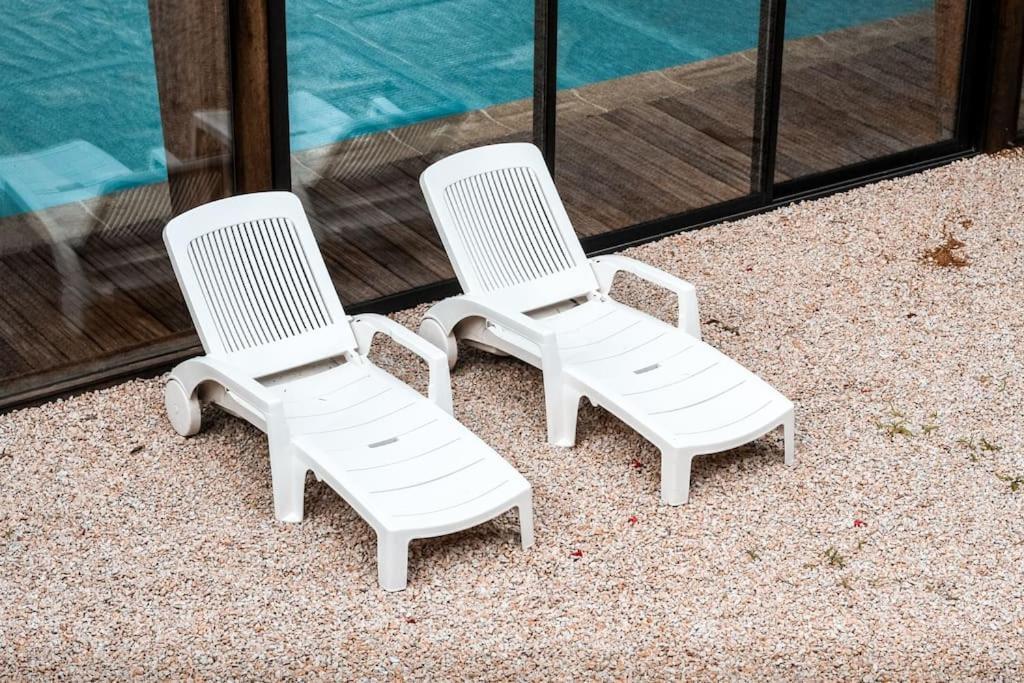 Appart-Duplex Vue Mer Panoramique Balcon & Piscine Proche Commerce Penmarc'h Exterior photo