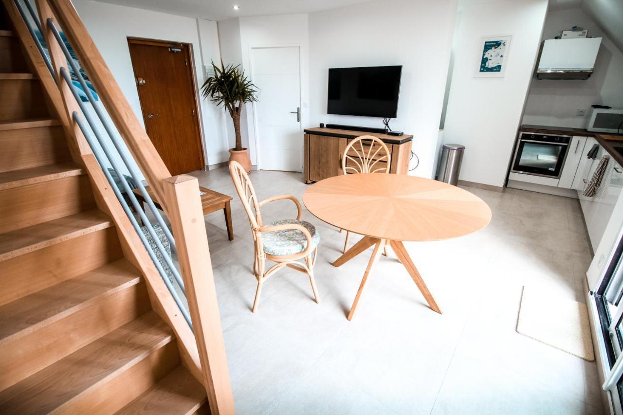 Appart-Duplex Vue Mer Panoramique Balcon & Piscine Proche Commerce Penmarc'h Exterior photo